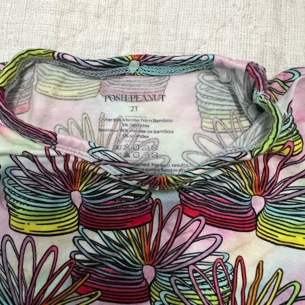 Posh Peanut Slinky Short and Top Set - Picture 2 of 3